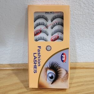 NEW 10 Pairs Fashion Strip Lashes No. 4D
